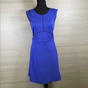 Title Nine Royal Blue Fit & Flare Active Stretch Dress | Small